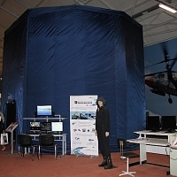 Новая разработка ЦНТУ «Динамика» - комплексный тренажер экипажа  вертолета Ка-52К палубного базирования на Форуме Армия-2016